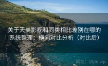 关于天美影视和同类相比差别在哪的系统整理：横向对比分析（对比后）