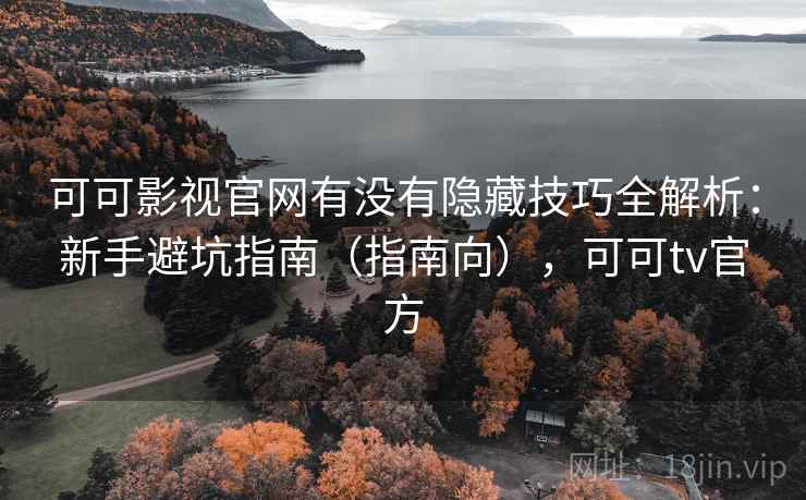 可可影视官网有没有隐藏技巧全解析：新手避坑指南（指南向），可可tv官方  第2张